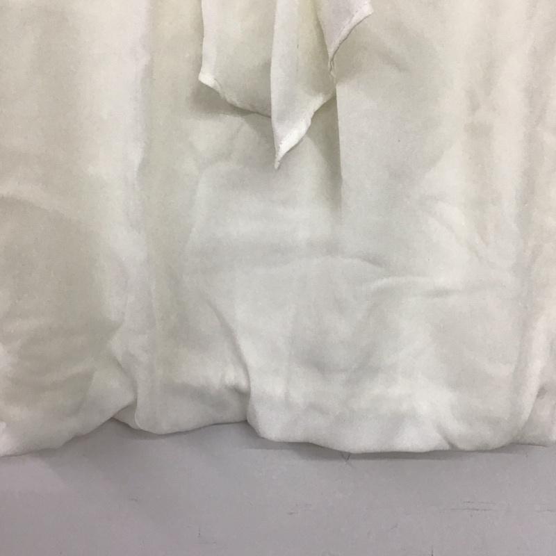 ユナイテッドアローズグリーンレーベルリラクシング UNITED ARROWS green label relaxing カットソー 七分袖 3512-105-1295 無地 白 / ホワイト /  レディース USED 古着 中古 10148608