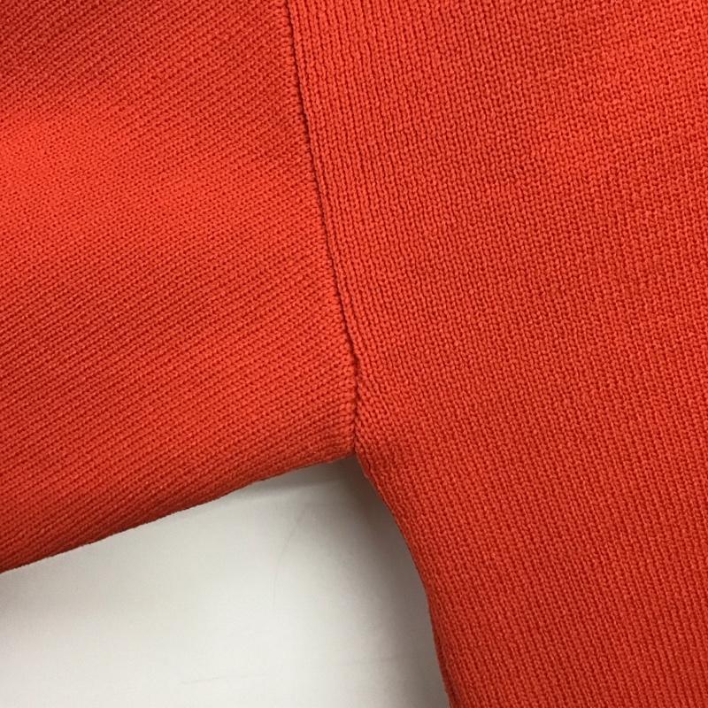 オペークドットクリップ OPAQUE.CLIP ニット、セーター 長袖 M 無地 赤 / レッド /  レディース USED 古着 中古 10148612