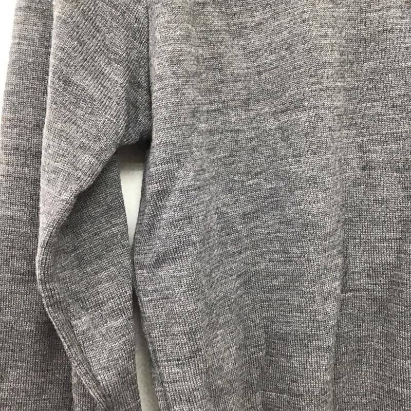 バンソン エ ミレイユ Vincent et Mireille ニット、セーター 長袖 38 無地 灰 / グレー /  レディース USED 古着 中古 10148617