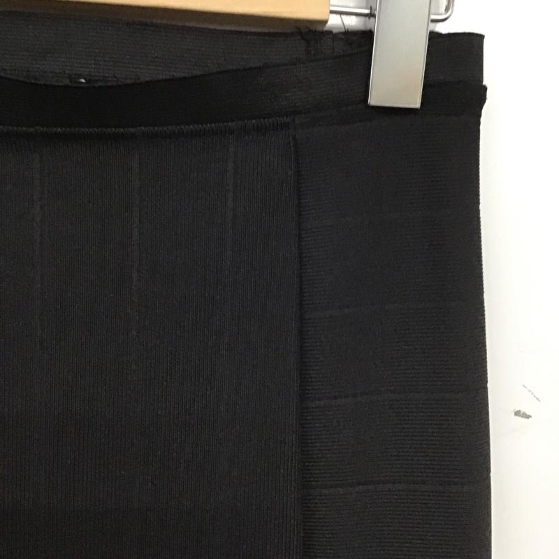 ザラ ZARA スカート ミニスカート M 無地 黒 / ブラック /  レディース USED 古着 中古 10148625