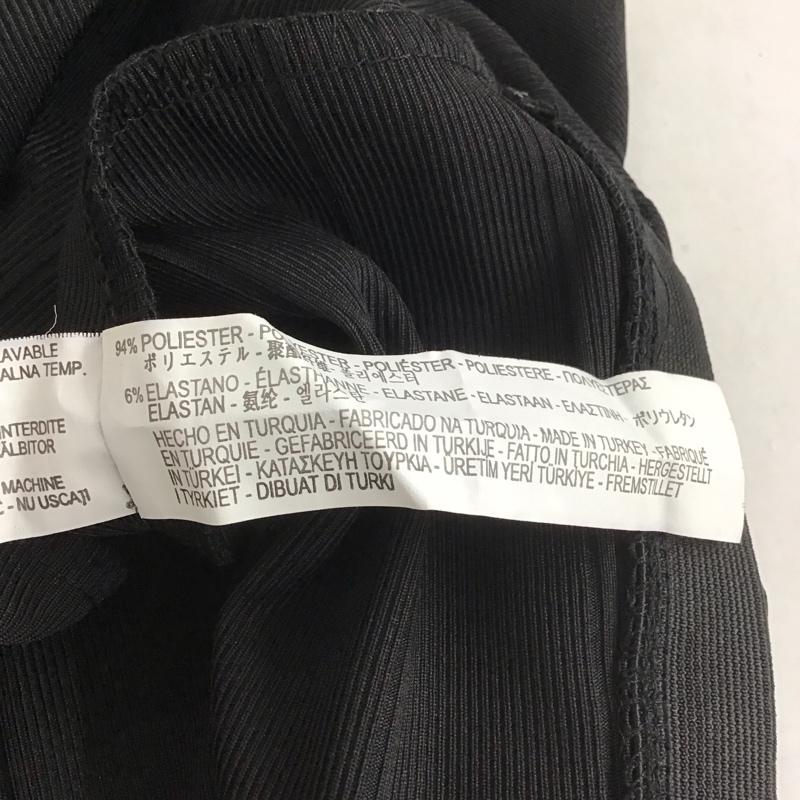 ザラ ZARA スカート ミニスカート M 無地 黒 / ブラック /  レディース USED 古着 中古 10148625