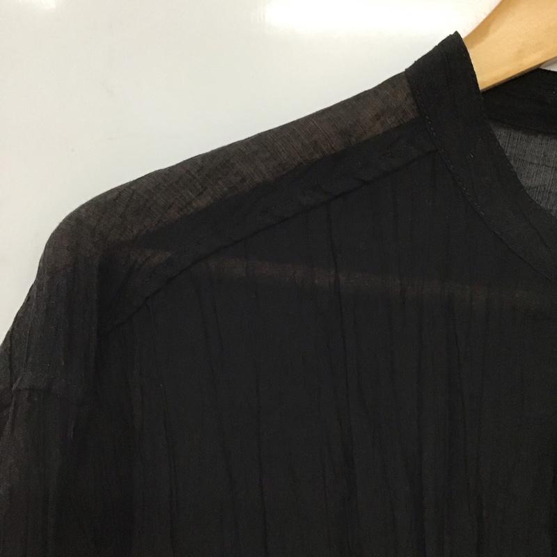 フリークスストア FREAK S STORE シャツ、ブラウス 長袖 FREE 無地 黒 / ブラック /  レディース USED 古着 中古 10148633