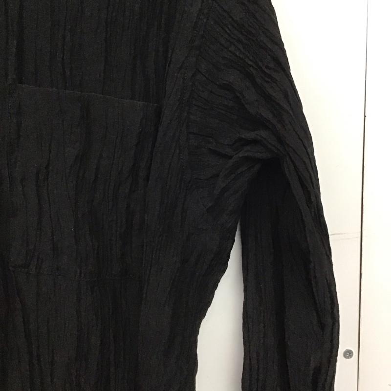 フリークスストア FREAK S STORE シャツ、ブラウス 長袖 FREE 無地 黒 / ブラック /  レディース USED 古着 中古 10148633