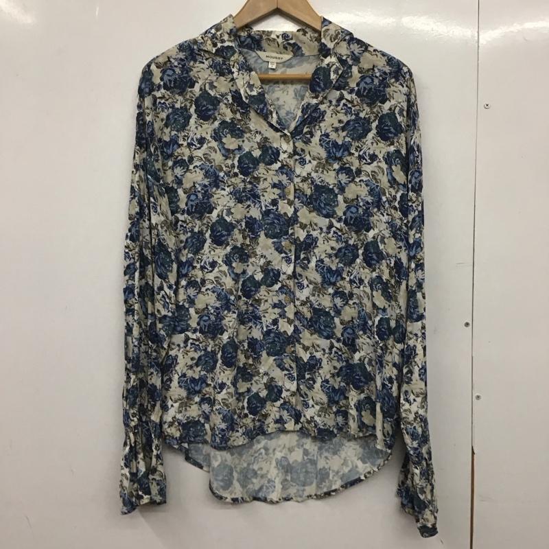 マウジー MOUSSY シャツ、ブラウス 長袖 010BSH30-0960 FLOWER OPEN SHIRT FREE 総柄 マルチカラー / マルチカラー /  レディース USED 古着 中古 10148634