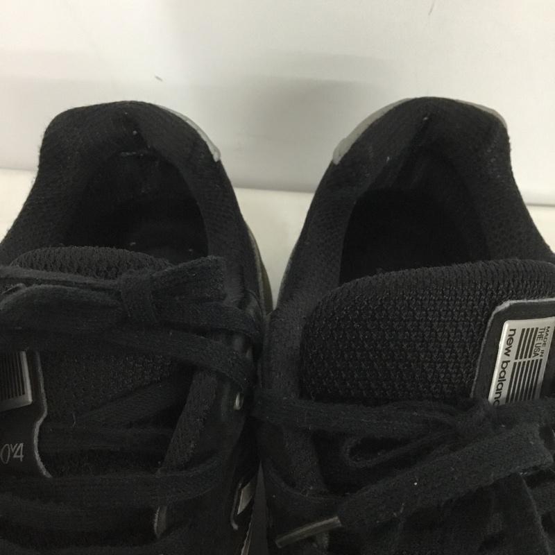 ニューバランス New Balance スニーカー スニーカー M990 BK4 MADE IN USA USA製 27cm 27.0cm ロゴ、文字 黒 / ブラック /  メンズ USED 古着 中古 10148639
