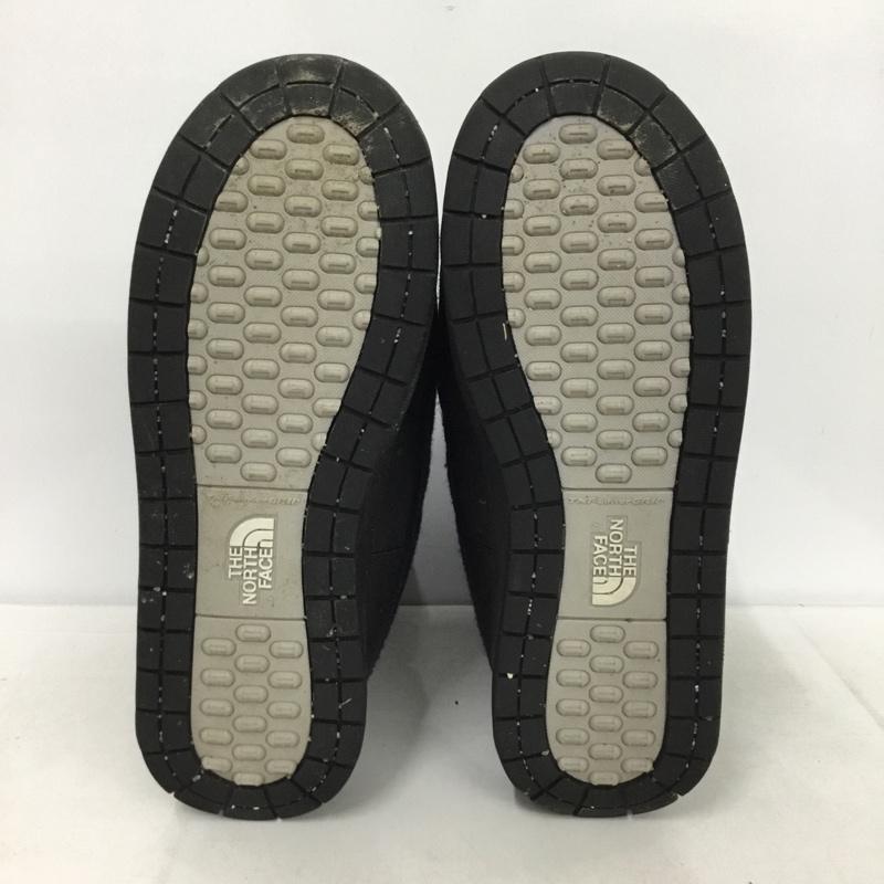 ザノースフェイス THE NORTH FACE ブーツ ショートブーツ NFW51683 W ヌプシブーティウール2 25cm 25.0cm ロゴ、文字 紺 / ネイビー /  レディース USED 古着 中古 10148640