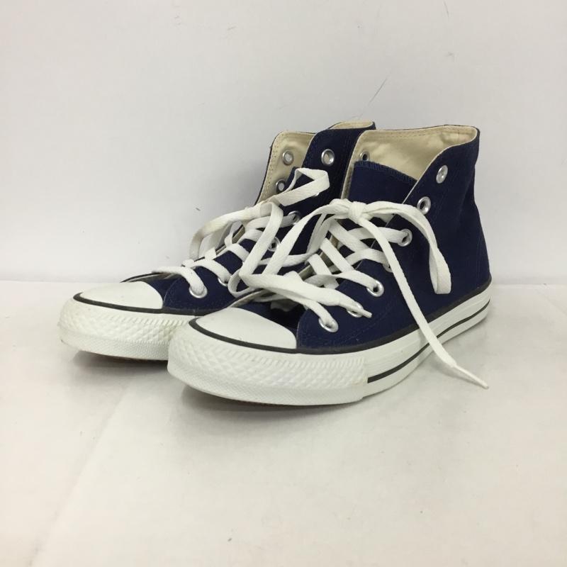 コンバース CONVERSE スニーカー スニーカー 32765015 NEXTAR110 HI ハイカット 24.5cm 24.5cm ロゴ、文字 紺 / ネイビー /  レディース USED 古着 中古 10148642