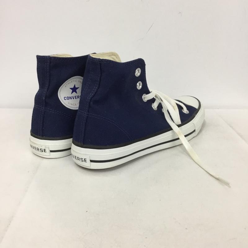 コンバース CONVERSE スニーカー スニーカー 32765015 NEXTAR110 HI ハイカット 24.5cm 24.5cm ロゴ、文字 紺 / ネイビー /  レディース USED 古着 中古 10148642