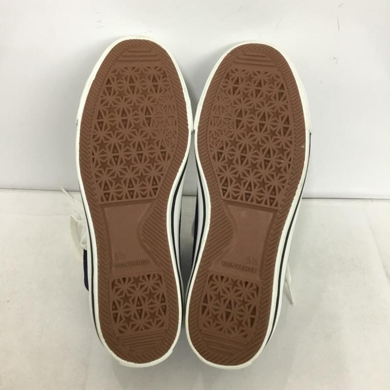 コンバース CONVERSE スニーカー スニーカー 32765015 NEXTAR110 HI ハイカット 24.5cm 24.5cm ロゴ、文字 紺 / ネイビー /  レディース USED 古着 中古 10148642