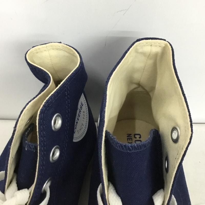 コンバース CONVERSE スニーカー スニーカー 32765015 NEXTAR110 HI ハイカット 24.5cm 24.5cm ロゴ、文字 紺 / ネイビー /  レディース USED 古着 中古 10148642
