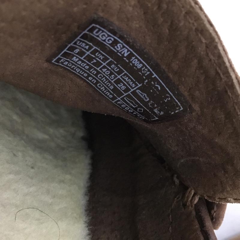 アグ UGG ローファー ローファー 1008831 TUCKER 26cm 26.0cm 無地 茶 / ブラウン /  メンズ USED 古着 中古 10148645