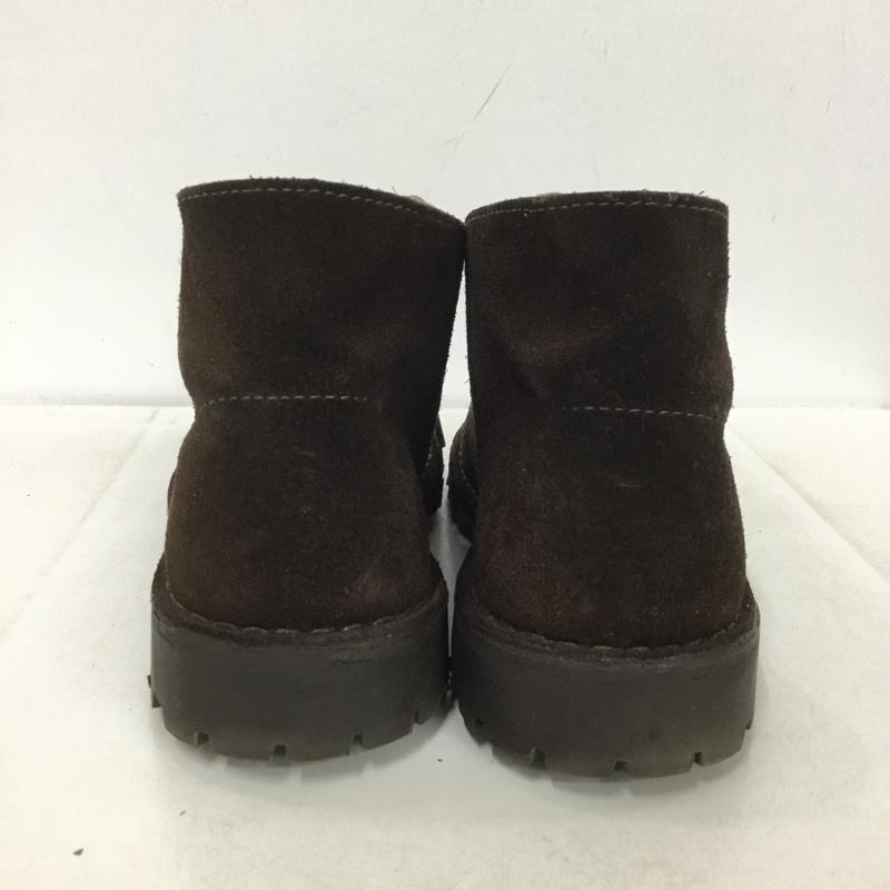 クラークス Clarks ブーツ ショートブーツ デザートブーツ 箱有 無地 ダークブラウン / ダークブラウン /  メンズ USED 古着 中古 10148647