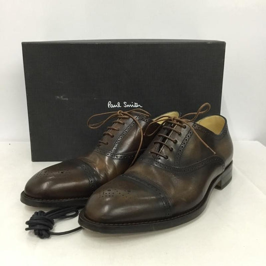 ポールスミス Paul Smith 革靴 革靴 レザーシューズ 箱有 6  茶 / ブラウン /  メンズ USED 古着 中古 10148649
