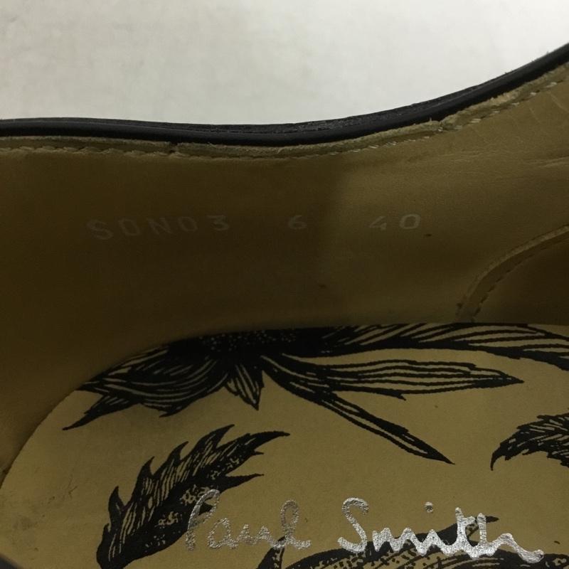 ポールスミス Paul Smith 革靴 革靴 レザーシューズ 箱有 6  茶 / ブラウン /  メンズ USED 古着 中古 10148649