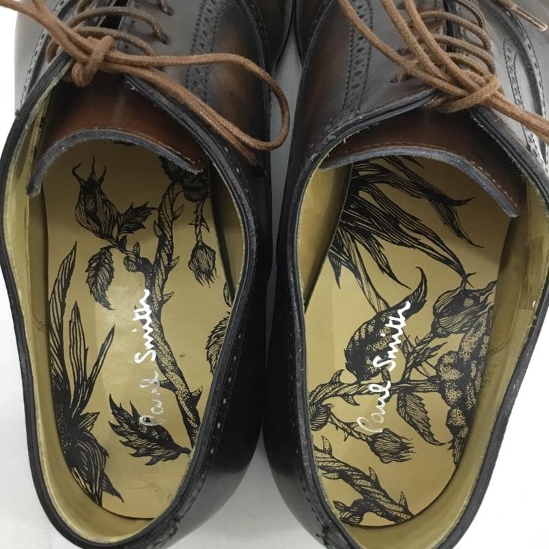 ポールスミス Paul Smith 革靴 革靴 レザーシューズ 箱有 6  茶 / ブラウン /  メンズ USED 古着 中古 10148649