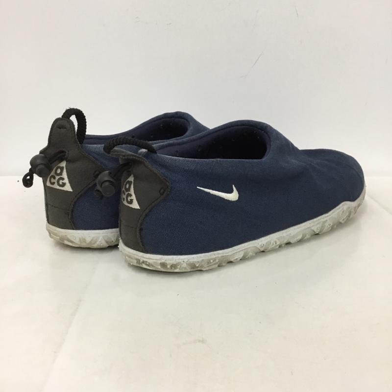 ナイキ エィシージー NIKE ACG スリッポン スリッポン FV4572-400 モックシューズ スニーカー 30.5cm ロゴ、文字 紺 / ネイビー /  メンズ USED 古着 中古 10148650