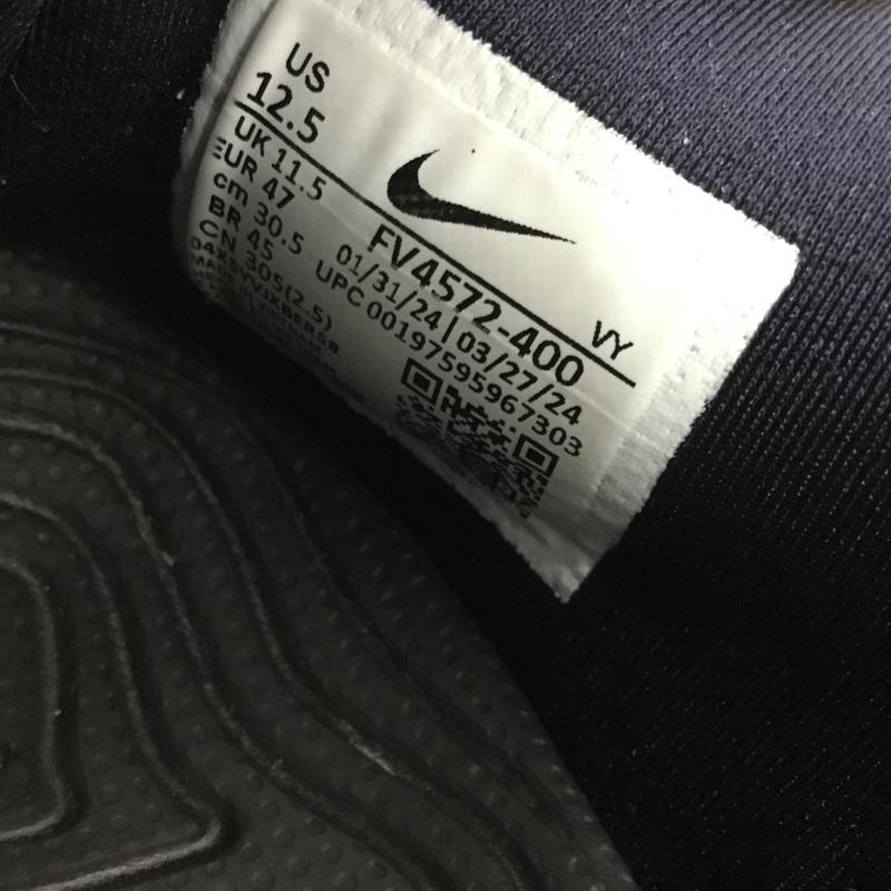 ナイキ エィシージー NIKE ACG スリッポン スリッポン FV4572-400 モックシューズ スニーカー 30.5cm ロゴ、文字 紺 / ネイビー /  メンズ USED 古着 中古 10148650
