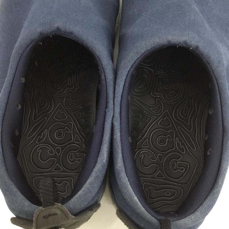 ナイキ エィシージー NIKE ACG スリッポン スリッポン FV4572-400 モックシューズ スニーカー 30.5cm ロゴ、文字 紺 / ネイビー /  メンズ USED 古着 中古 10148650