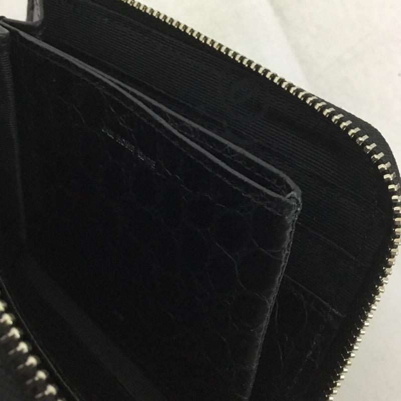 ジャムホームメイド JAM HOME MADE 財布 コンパクト財布 L字ファスナー ミニ財布 箱有  黒 / ブラック /  メンズ USED 古着 中古 10148652