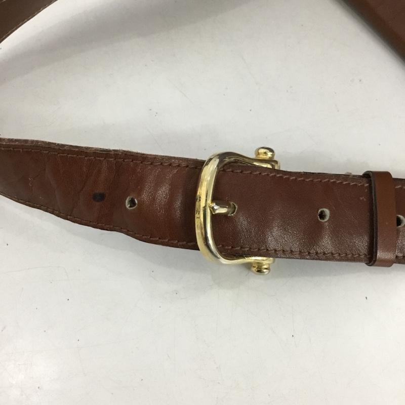 セリーヌ CELINE ショルダーバッグ ショルダーバッグ OLD CELINE 馬車金具  茶 / ブラウン /  レディース USED 古着 中古 10148660