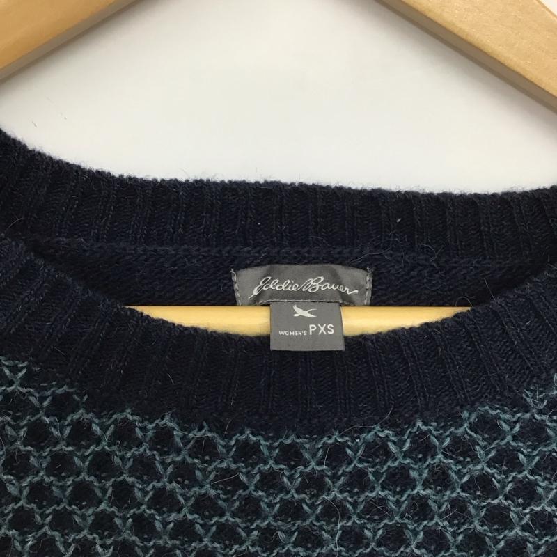 エディーバウアー Eddie Bauer ニット、セーター 長袖 XS  マルチカラー / マルチカラー /  レディース USED 古着 中古 10148664