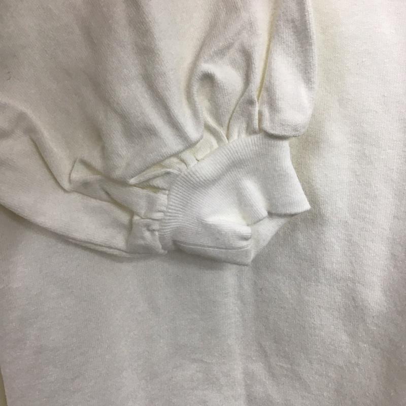 ローリーズファーム LOWRYS FARM Tシャツ 長袖 M 無地 白 / ホワイト /  レディース USED 古着 中古 10148666