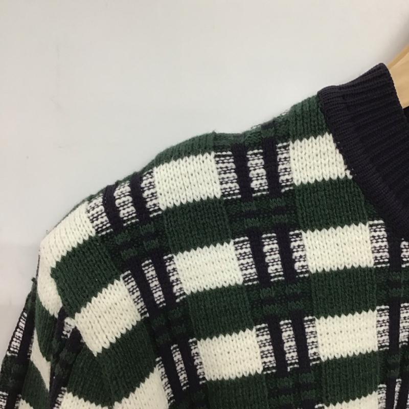 ビームス ハート BEAMS HEART ニット、セーター 長袖 チェック マルチカラー / マルチカラー /  レディース USED 古着 中古 10148670