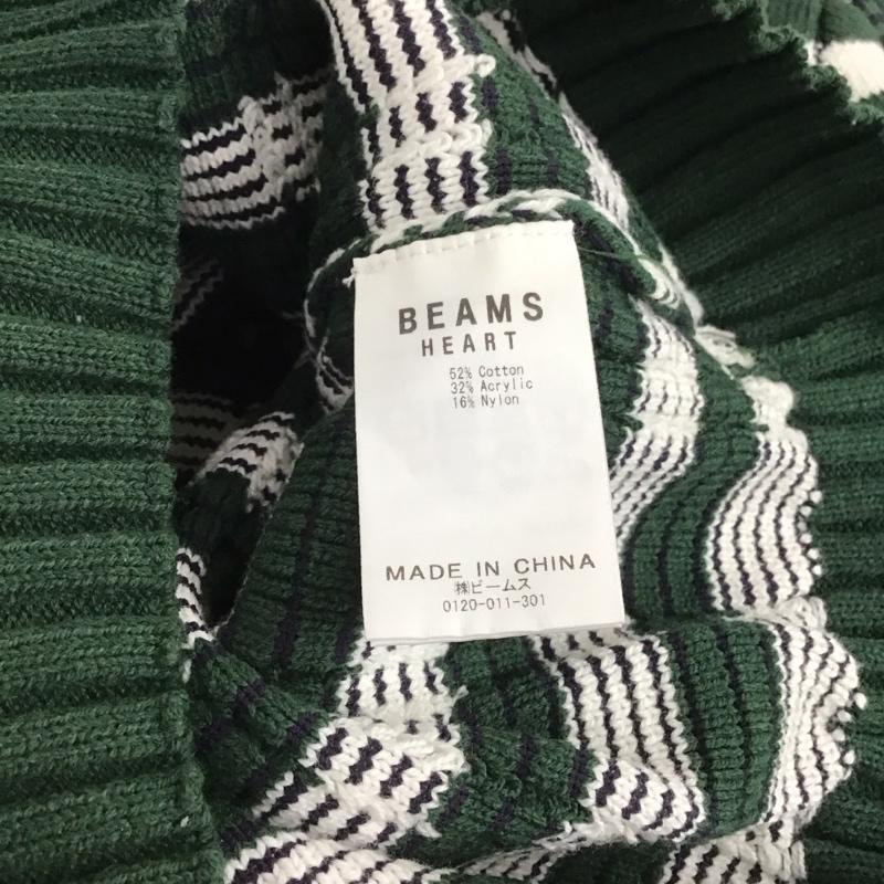ビームス ハート BEAMS HEART ニット、セーター 長袖 チェック マルチカラー / マルチカラー /  レディース USED 古着 中古 10148670