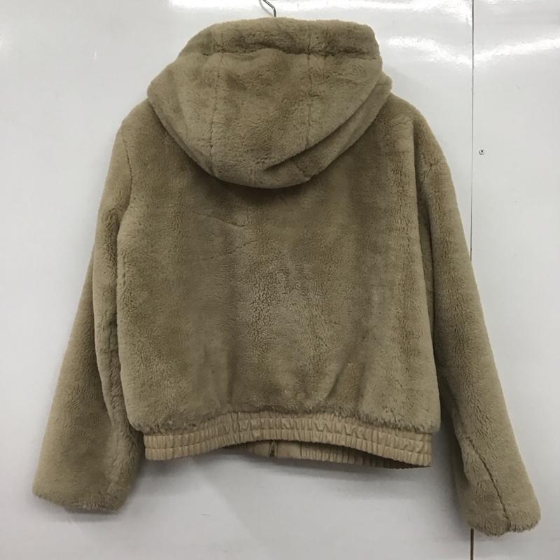 ザラ ZARA ジャケット、上着 ジャンパー、ブルゾン M 無地 ベージュ / ベージュ /  レディース USED 古着 中古 10148673