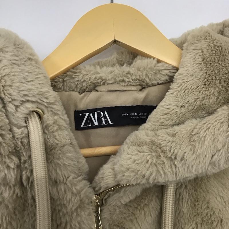 ザラ ZARA ジャケット、上着 ジャンパー、ブルゾン M 無地 ベージュ / ベージュ /  レディース USED 古着 中古 10148673