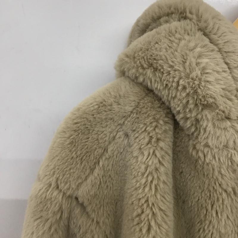 ザラ ZARA ジャケット、上着 ジャンパー、ブルゾン M 無地 ベージュ / ベージュ /  レディース USED 古着 中古 10148673