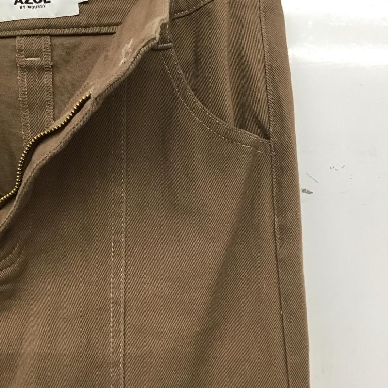 アズールバイマウジー AZUL BY MOUSSY スカート ロングスカート 250FSC31-307E TWILL STITCH MERMAID SK S 無地 茶 / ブラウン /  レディース USED 古着 中古 10148682