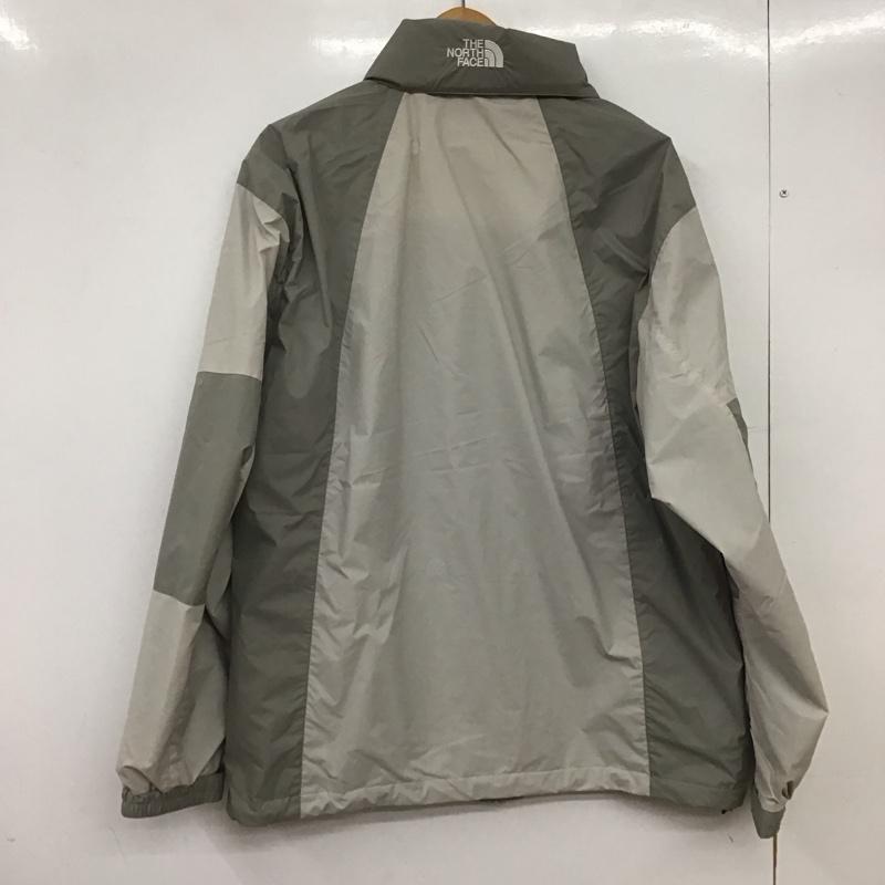 ザノースフェイス THE NORTH FACE ジャケット、上着 ジャンパー、ブルゾン np22650 チムニーウィンドジャケット L ロゴ、文字 灰 / グレー / X アイボリー / アイボリー /  メンズ USED 古着 中古 10148685
