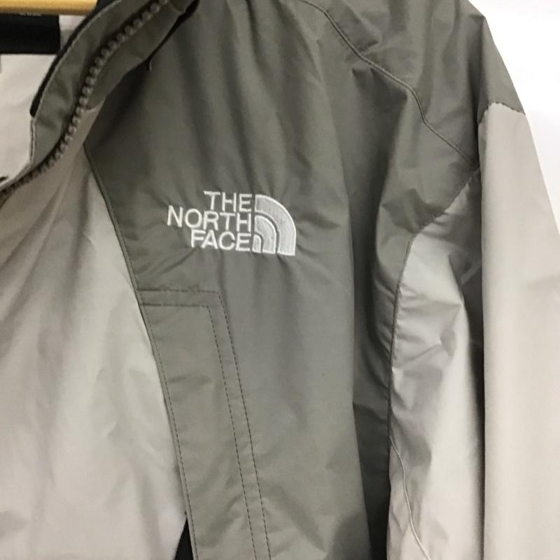 ザノースフェイス THE NORTH FACE ジャケット、上着 ジャンパー、ブルゾン np22650 チムニーウィンドジャケット L ロゴ、文字 灰 / グレー / X アイボリー / アイボリー /  メンズ USED 古着 中古 10148685