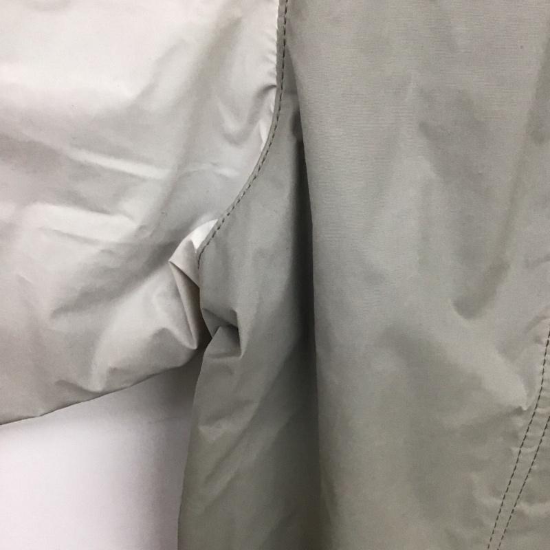 ザノースフェイス THE NORTH FACE ジャケット、上着 ジャンパー、ブルゾン np22650 チムニーウィンドジャケット L ロゴ、文字 灰 / グレー / X アイボリー / アイボリー /  メンズ USED 古着 中古 10148685