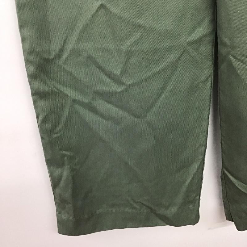 エムアンダーバー M_ パンツ スラックス 010DA330-7500 STRAIGHT PANTS 1 無地 緑 / グリーン /  レディース USED 古着 中古 10148694