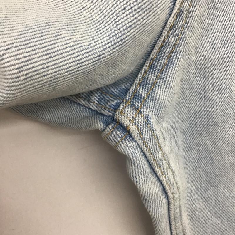 スライ SLY パンツ デニム、ジーンズ 039GSN11-4910 ダメージ加工デニムパンツ 1 無地 水色 / ライトブルー /  レディース USED 古着 中古 10148699