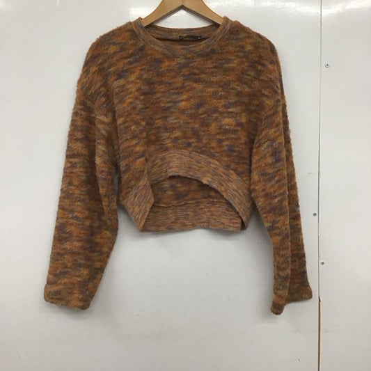 ザラ ZARA ニット、セーター 長袖 M 無地 マルチカラー / マルチカラー /  レディース USED 古着 中古 10148703