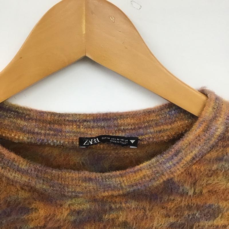 ザラ ZARA ニット、セーター 長袖 M 無地 マルチカラー / マルチカラー /  レディース USED 古着 中古 10148703