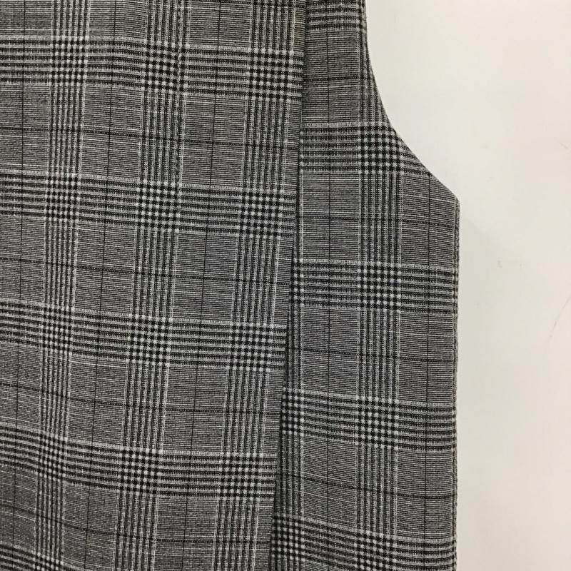 ザラ ZARA ワンピース ミニスカート S チェック 灰 / グレー /  レディース USED 古着 中古 10148707