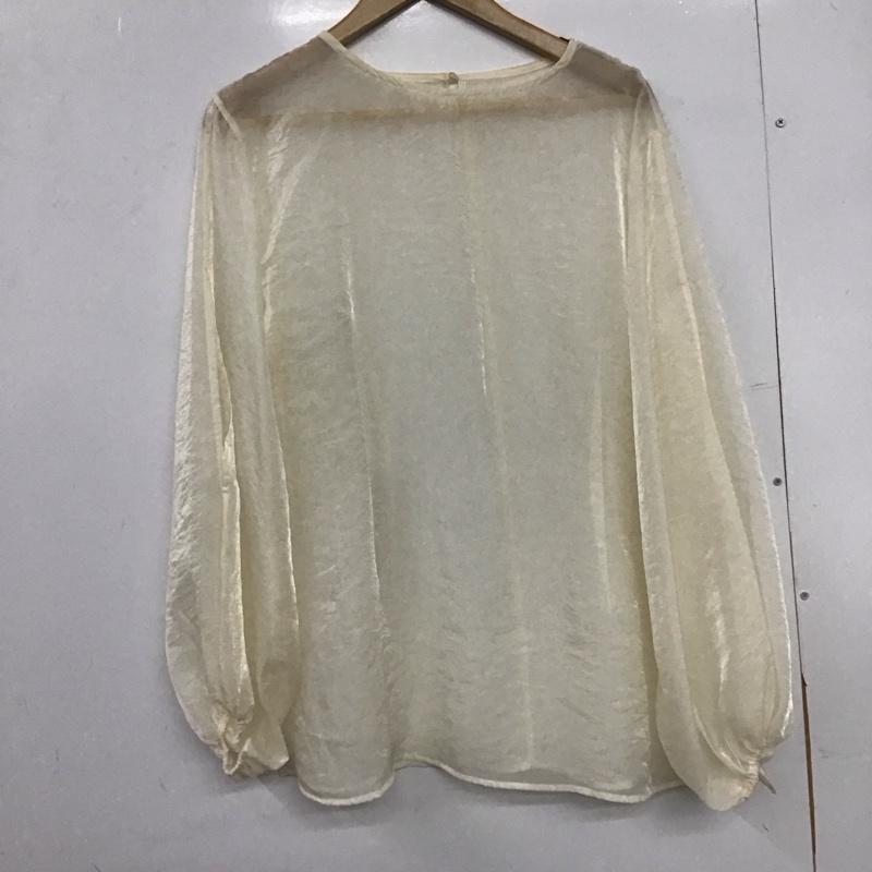 ミスティック mystic シャツ、ブラウス 長袖 myz1041104A0013 FREE 無地 ベージュ / ベージュ /  レディース USED 古着 中古 10148711
