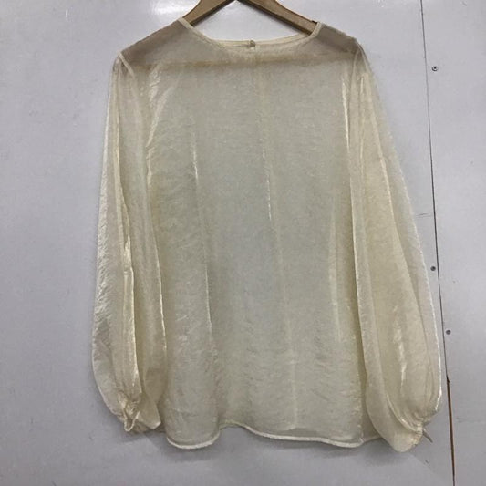 ミスティック mystic シャツ、ブラウス 長袖 myz1041104A0013 FREE 無地 ベージュ / ベージュ /  レディース USED 古着 中古 10148711