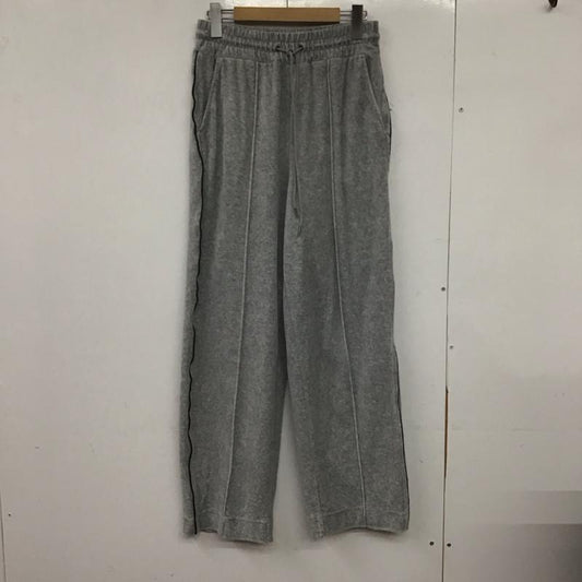 ニコアンド niko and... ボトムス ボトムス NKN46511AD 2WAYラビットベロアパンツ M 無地 灰 / グレー /  レディース USED 古着 中古 10148721