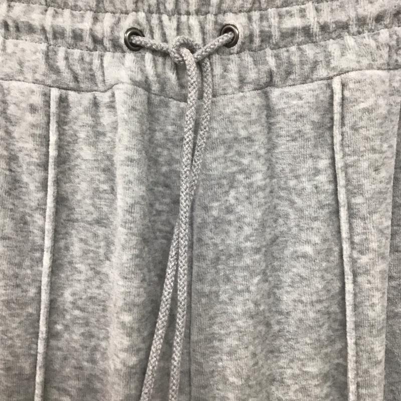 ニコアンド niko and... ボトムス ボトムス NKN46511AD 2WAYラビットベロアパンツ M 無地 灰 / グレー /  レディース USED 古着 中古 10148721