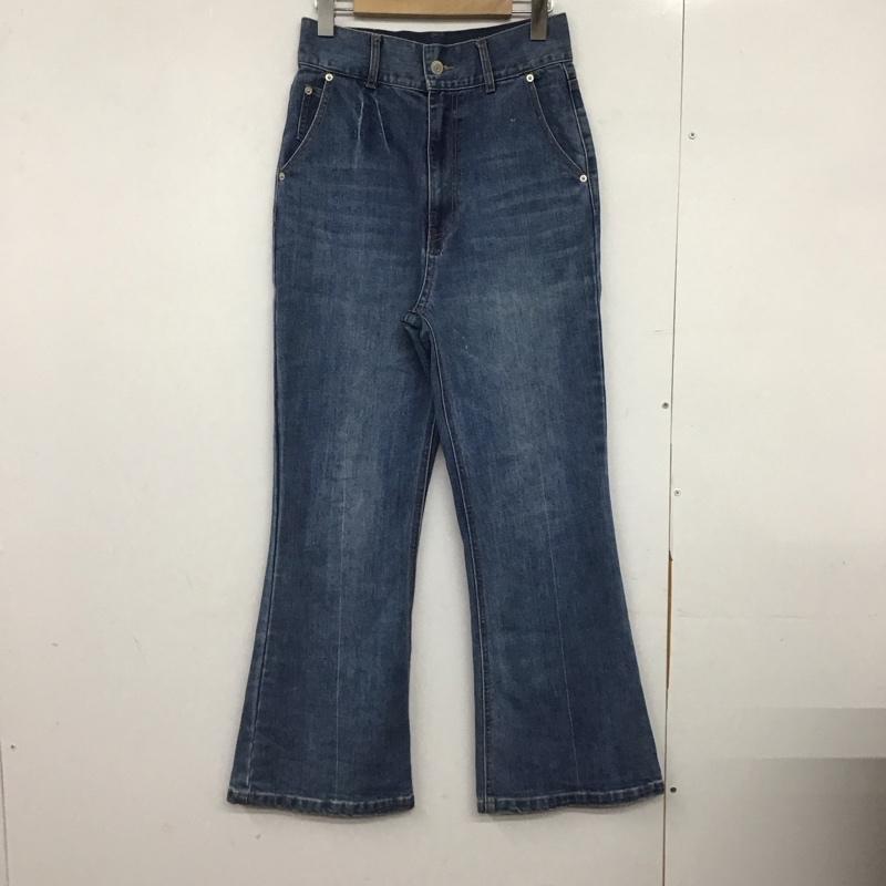 チコ CHICO パンツ デニム、ジーンズ M 無地 青 / ブルー /  レディース USED 古着 中古 10148725