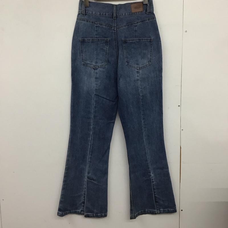チコ CHICO パンツ デニム、ジーンズ M 無地 青 / ブルー /  レディース USED 古着 中古 10148725