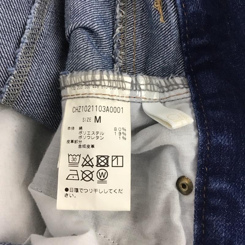 チコ CHICO パンツ デニム、ジーンズ M 無地 青 / ブルー /  レディース USED 古着 中古 10148725