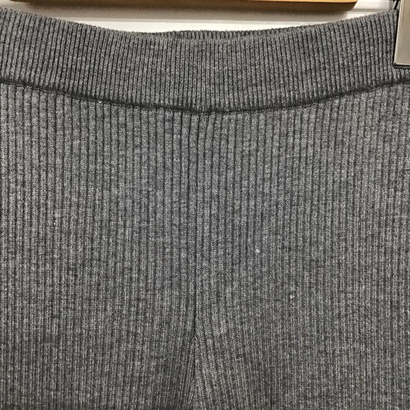 アメリカンホリック AMERICAN HOLIC ボトムス ボトムス ニットパンツ L 無地 灰 / グレー /  レディース USED 古着 中古 10148730