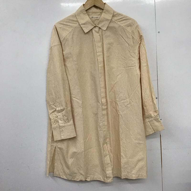 スナイデル SNIDEL シャツ、ブラウス 長袖 FREE ストライプ マルチカラー / マルチカラー /  レディース USED 古着 中古 10148742