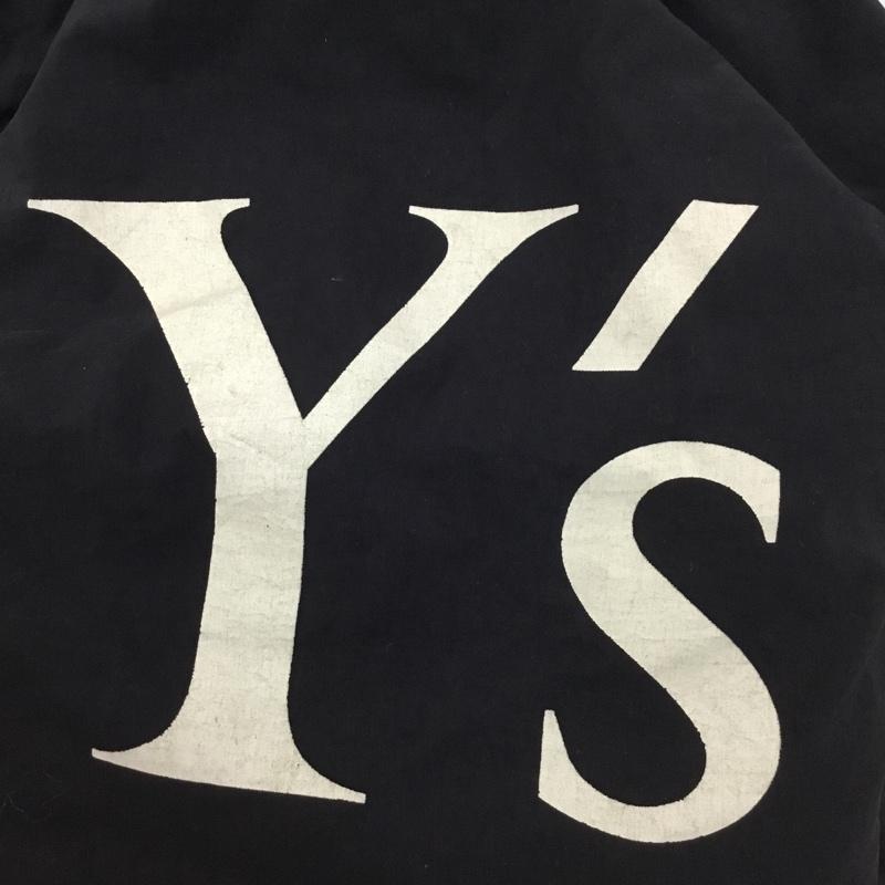 ワイズ Y s トートバッグ トートバッグ YP-I18-996 ポリエステルコードロゴニットバッグ ロゴ、文字 黒 / ブラック /  メンズ USED 古着 中古 10148743